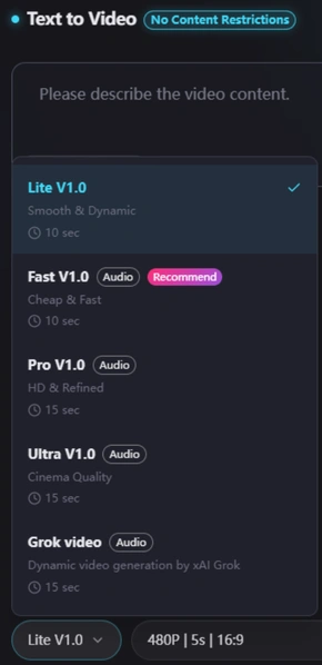 AI Video Creation Models
